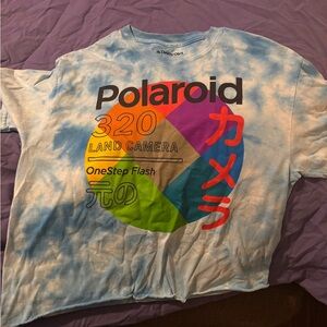 Polaroid Tie-Dye T-Shirt - Blue